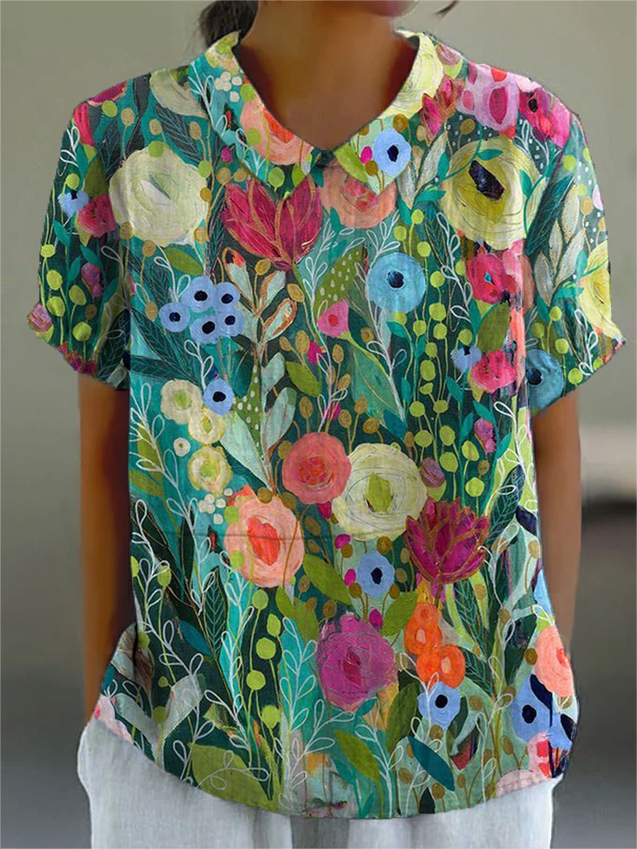 Lila | Vibrant Womens Shirt