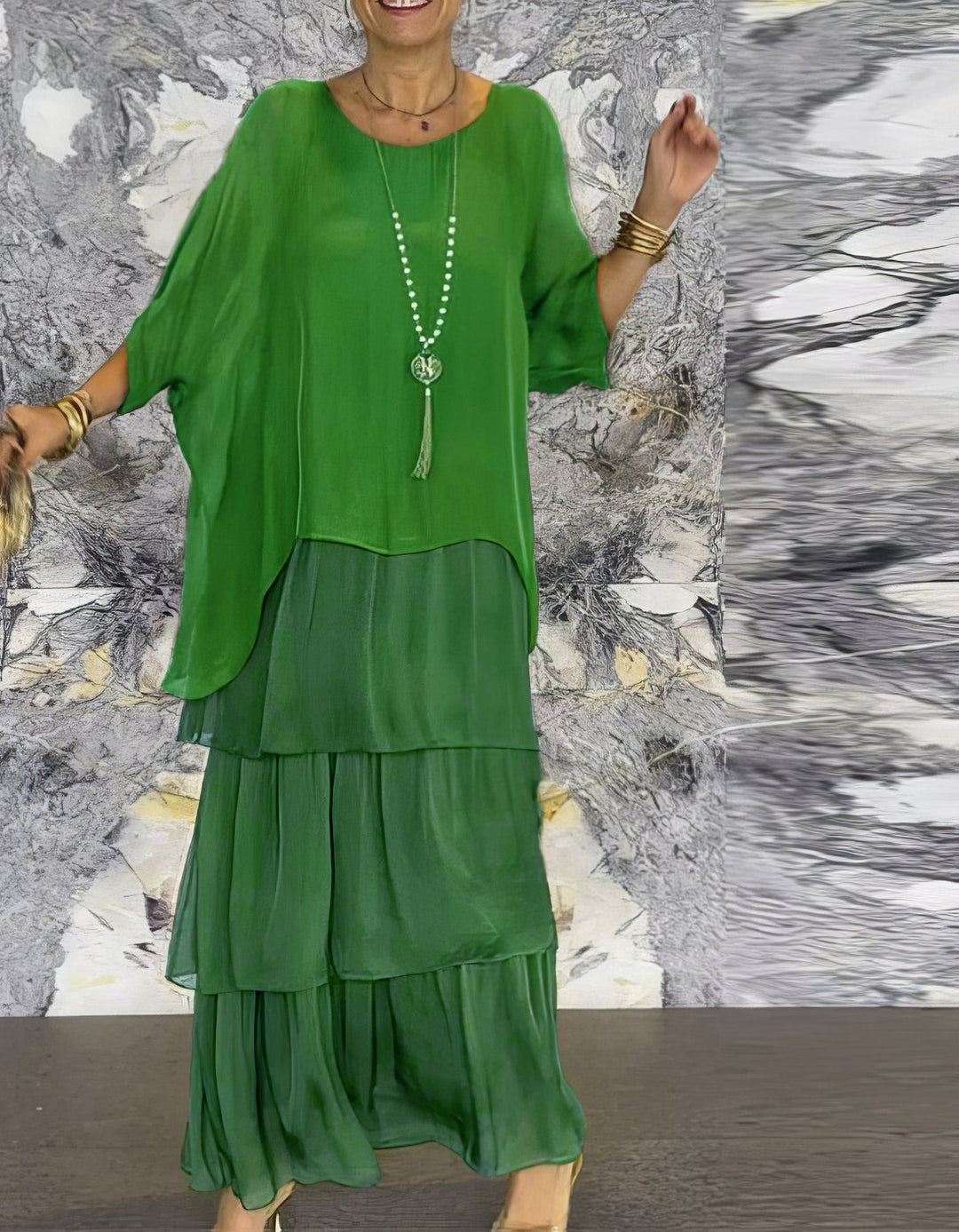 Caroline™ | Elegant Maxi Dress for Women