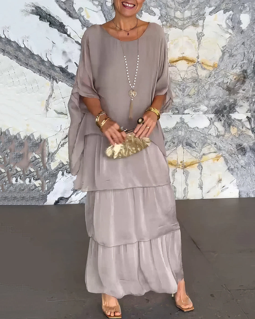 Caroline™ | Elegant Maxi Dress for Women