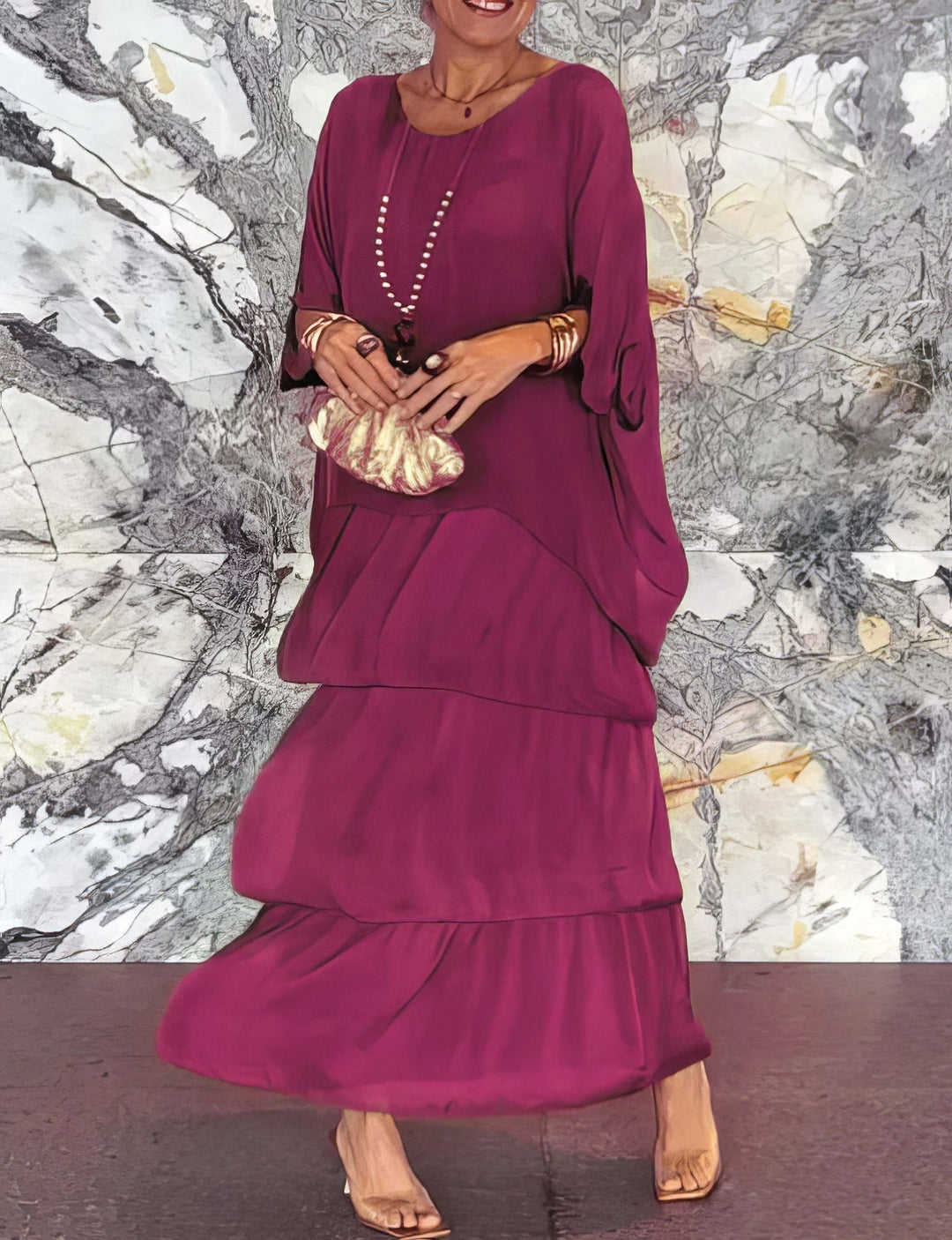 Caroline™ | Elegant Maxi Dress for Women