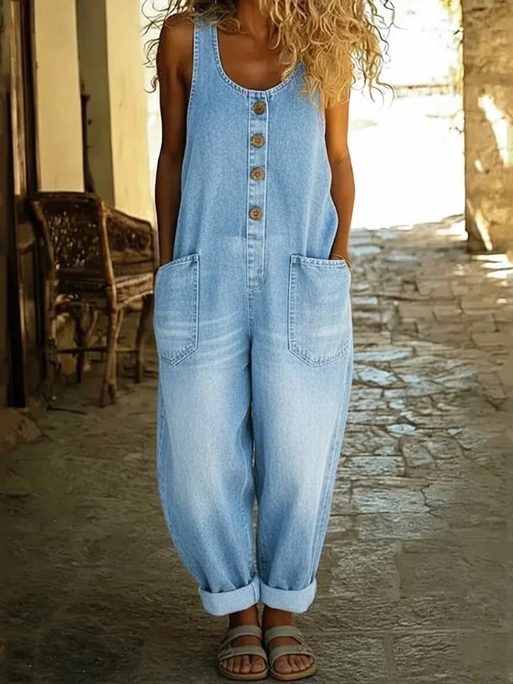 Lenna | Effortless Denim Jumpsuit for Women