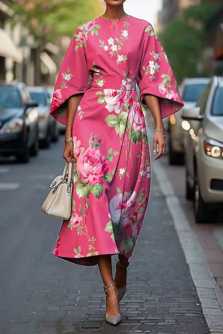 Madeleine™ | Flattering Floral Dress