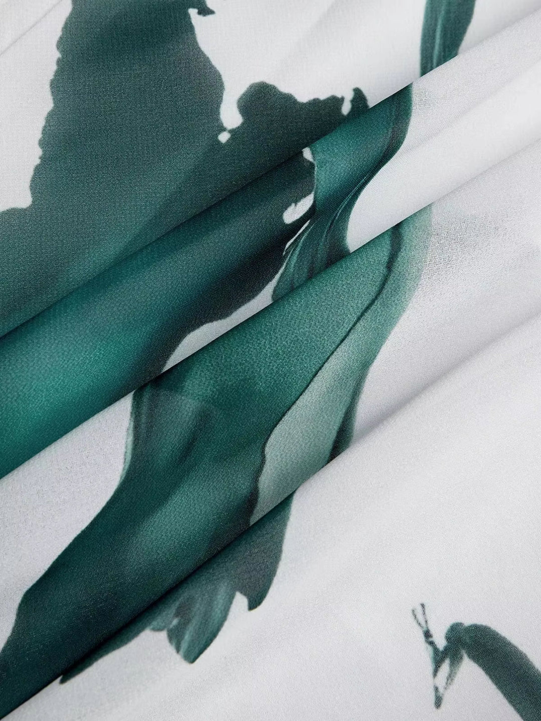 Nayla™ | Elegant Watercolor Print Dress